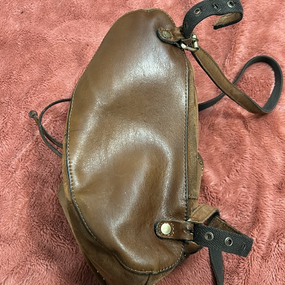 PATRICIA NASH Burnished Suede Leather Vasto Backpack - Picture 5 of 11